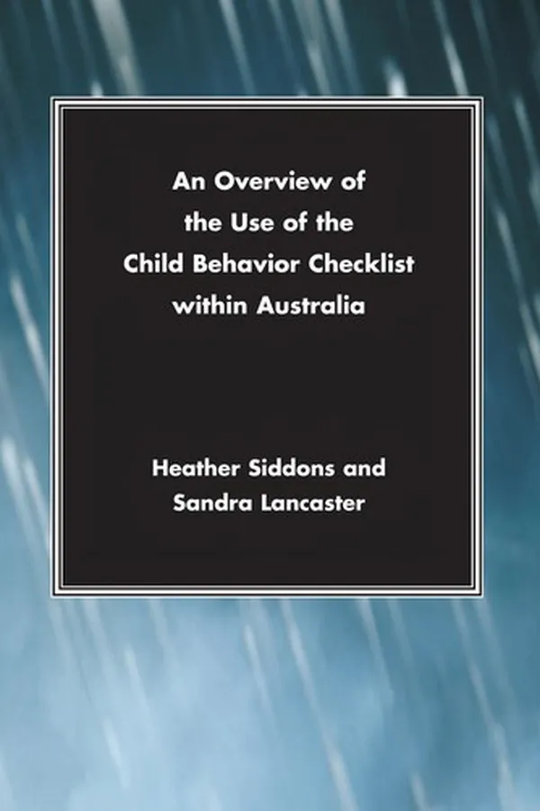 Capa de An overview of the use of the Child Behavior Checklist within Australia