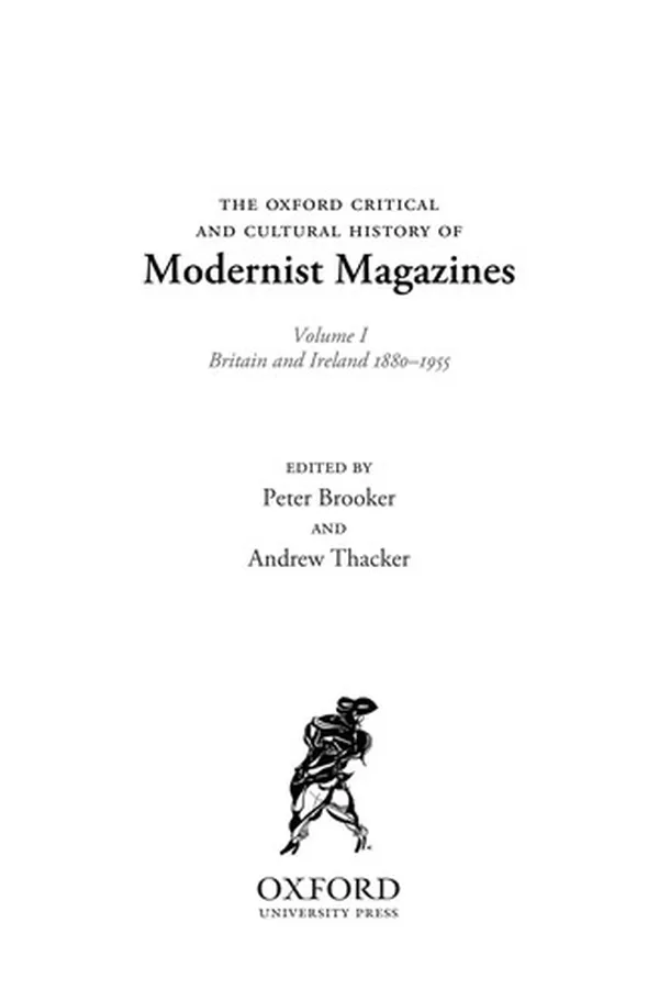 Capa de The Oxford critical and cultural history of modernist magazines