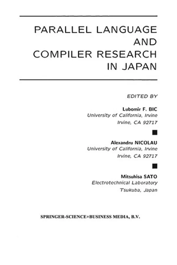 Capa de Parallel Language and Compiler Research in Japan