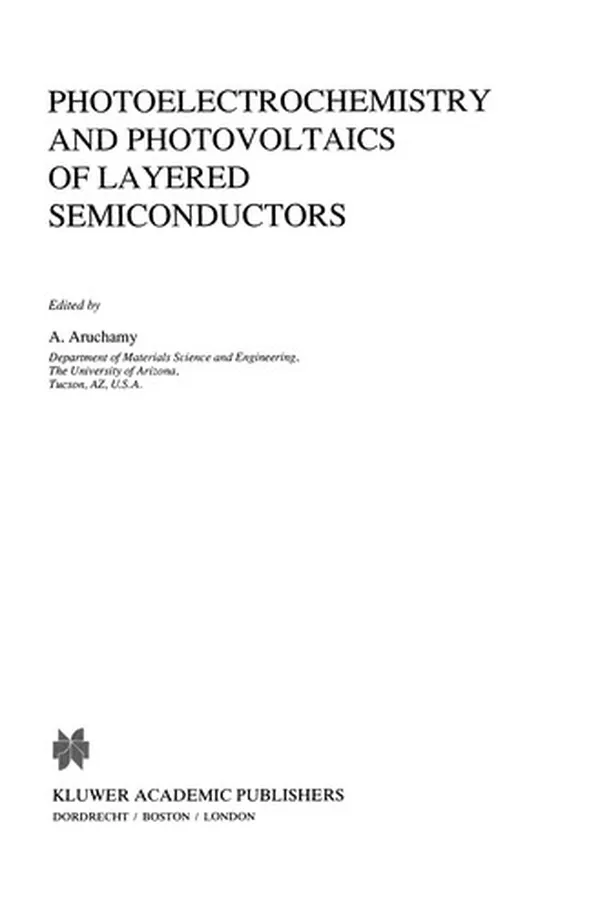Capa de Photoelectrochemistry and Photovoltaics of Layered Semiconductors