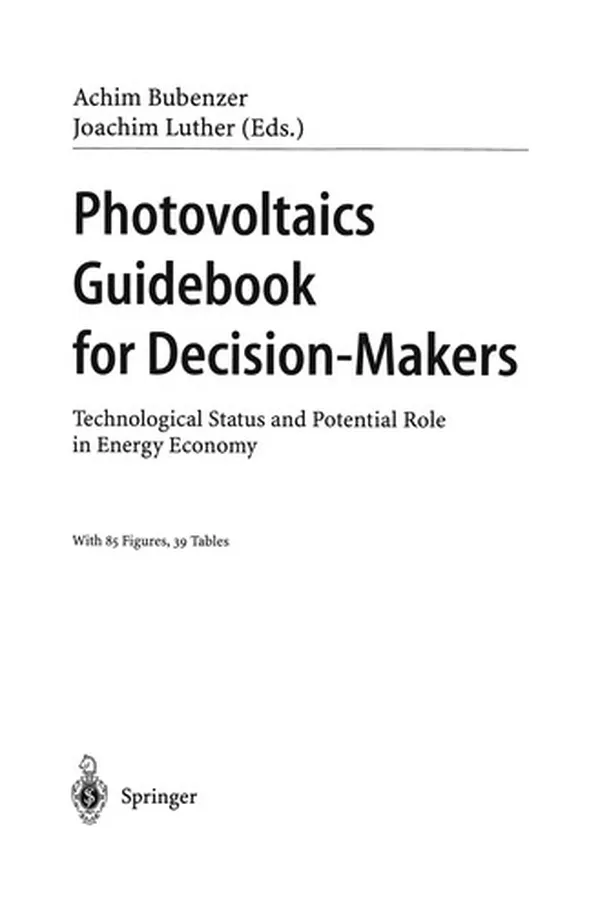 Capa de Photovoltaics Guidebook for Decision-Makers