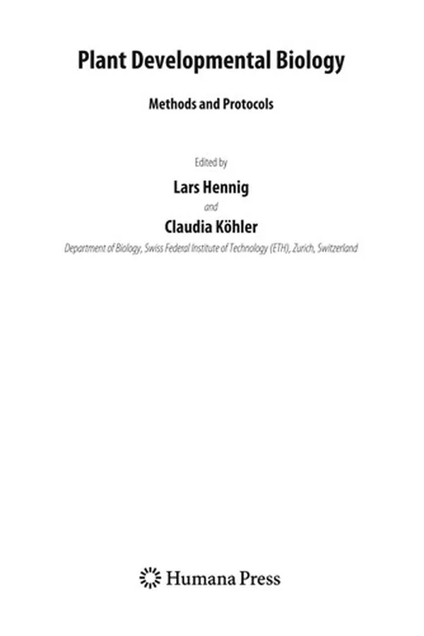Capa de Plant developmental biology