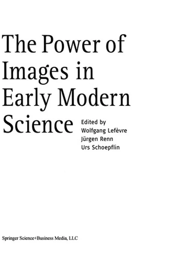 Capa de The power of images in early modern science