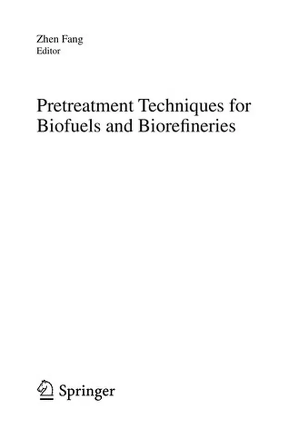 Capa de Pretreatment Techniques for Biofuels and Biorefineries