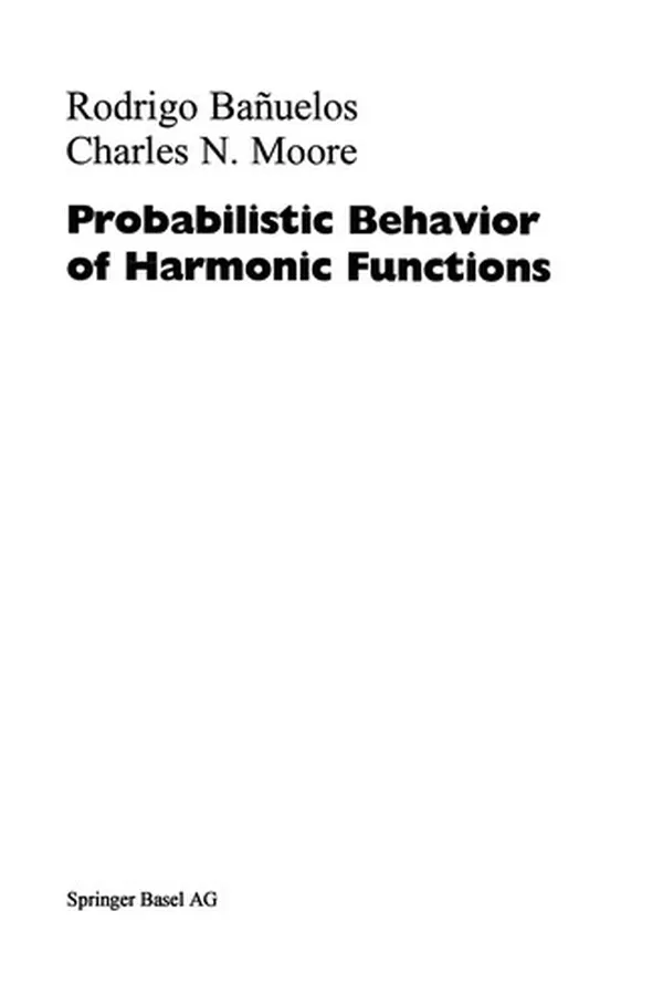 Capa de Probabilistic Behavior of Harmonic Functions