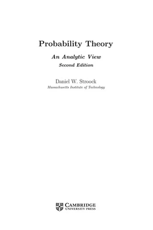 Capa de Probability theory