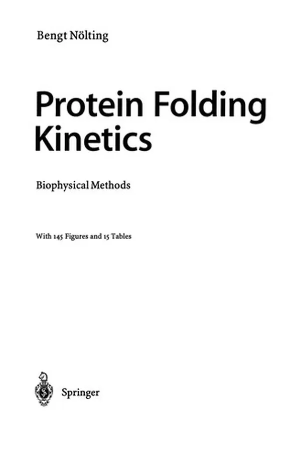 Cover of Protein Folding Kinetics