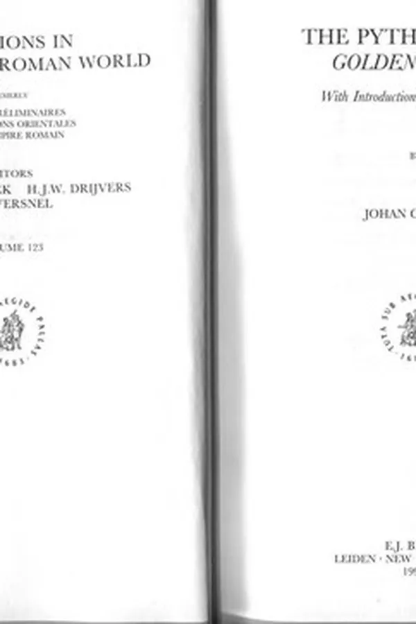 Capa de The Pythagorean golden verses