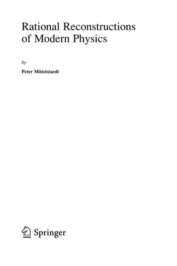 Capa de Rational Reconstructions of Modern Physics