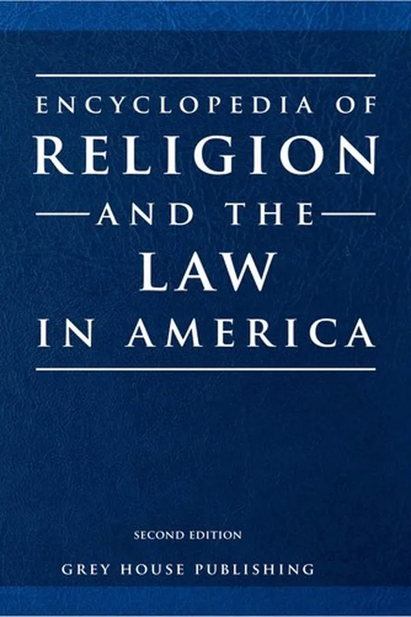 Capa de Encyclopedia of religion and the law in America