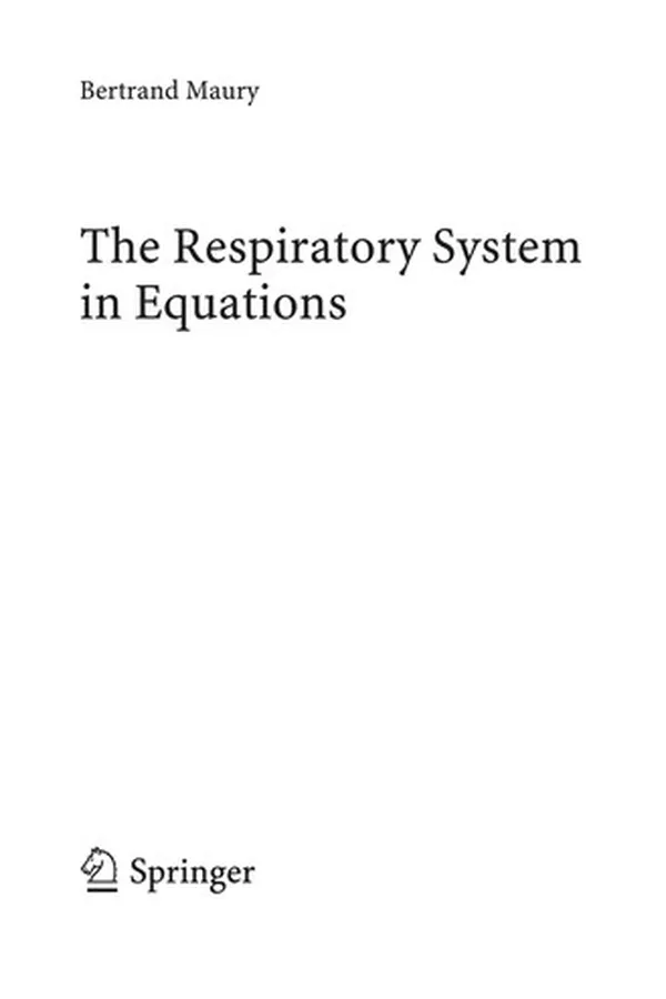 Capa de The Respiratory System in Equations