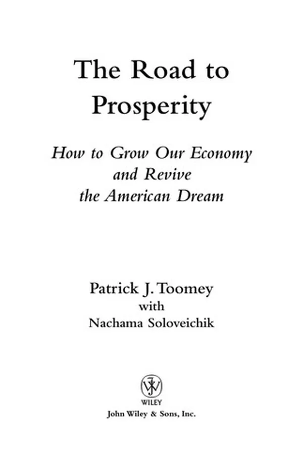 Capa de The road to prosperity