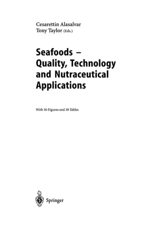Capa de Seafoods - Quality, Technology and Nutraceutical Applications