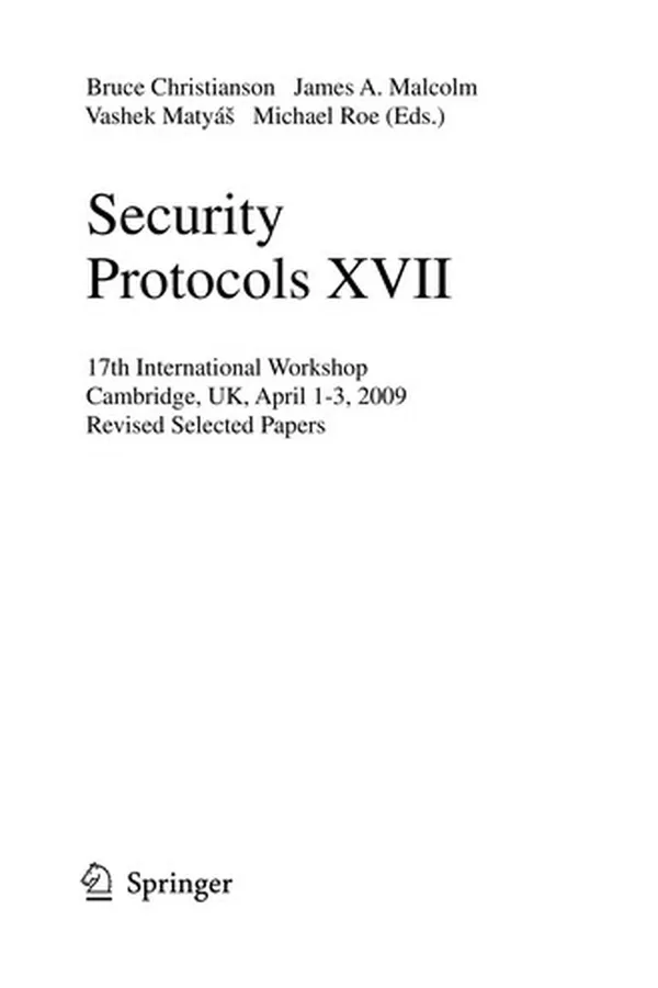 Capa de Security Protocols XVII