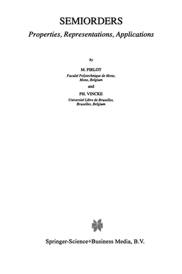 Capa de Semiorders