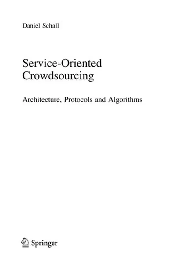Cover of Service-Oriented Crowdsourcing