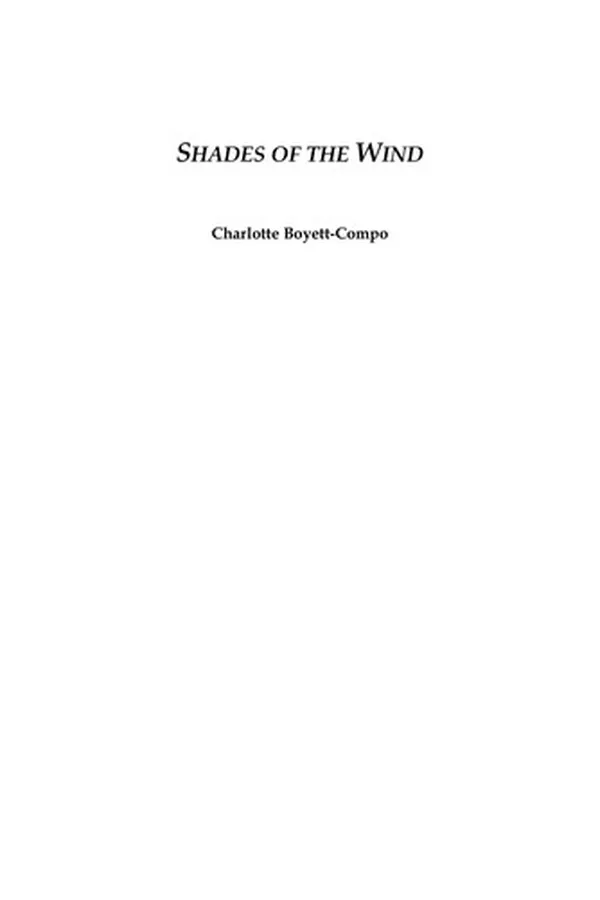 Capa de Shades of the wind