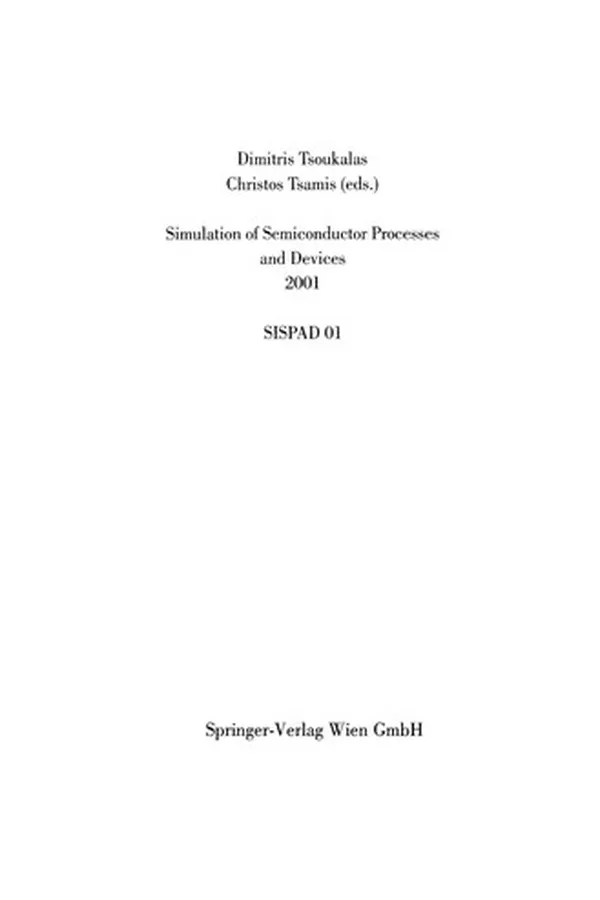 Capa de Simulation of Semiconductor Processes and Devices 2001