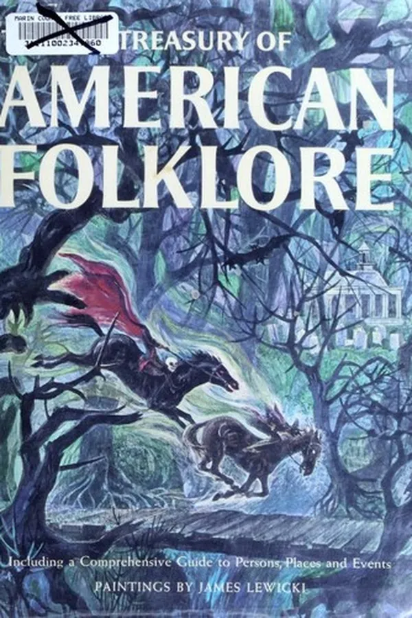 Capa de The Life Treasury of American Folklore