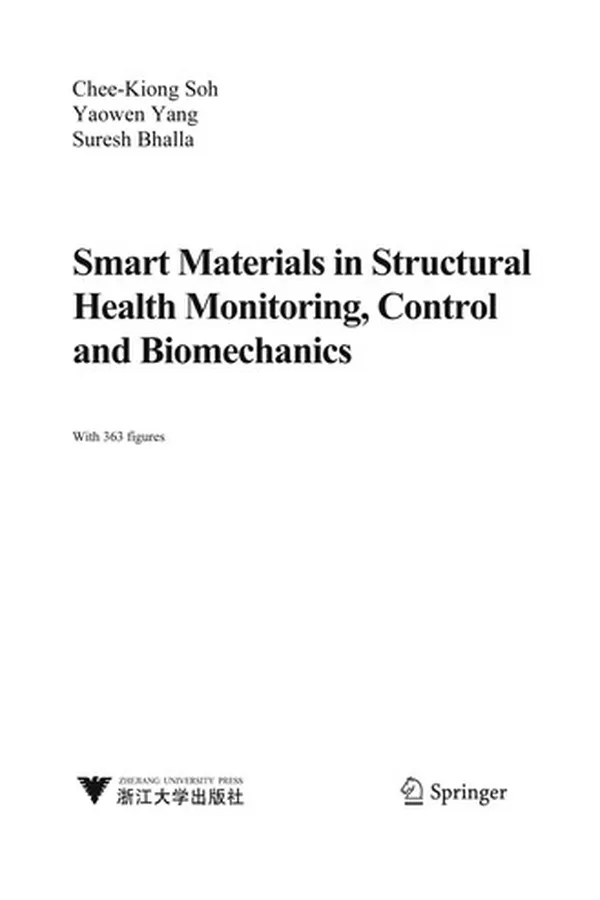 Capa de Smart Materials in Structural Health Monitoring, Control and Biomechanics