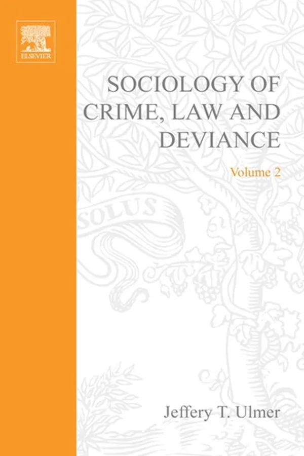 Capa de Sociology of crime, law and deviance