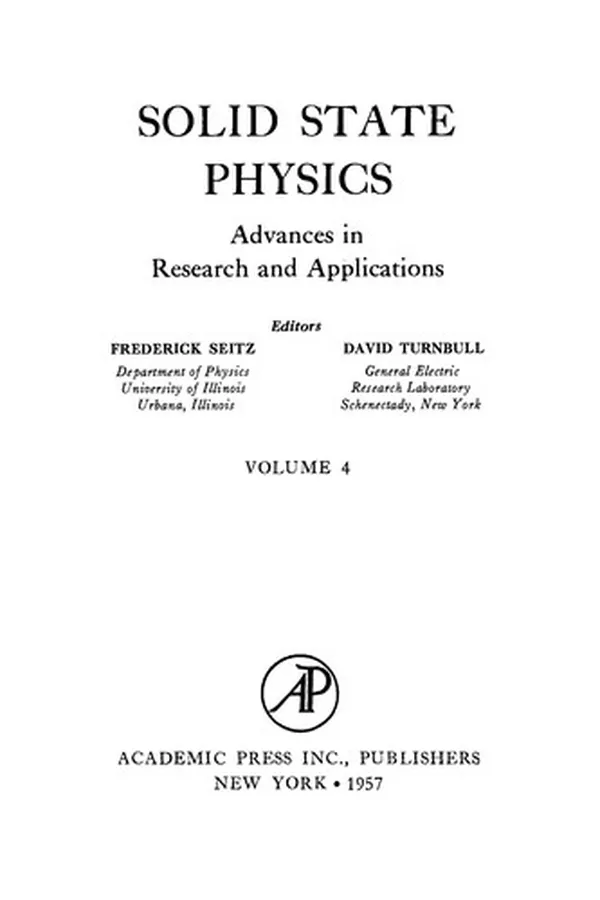 Capa de Solid State Physics