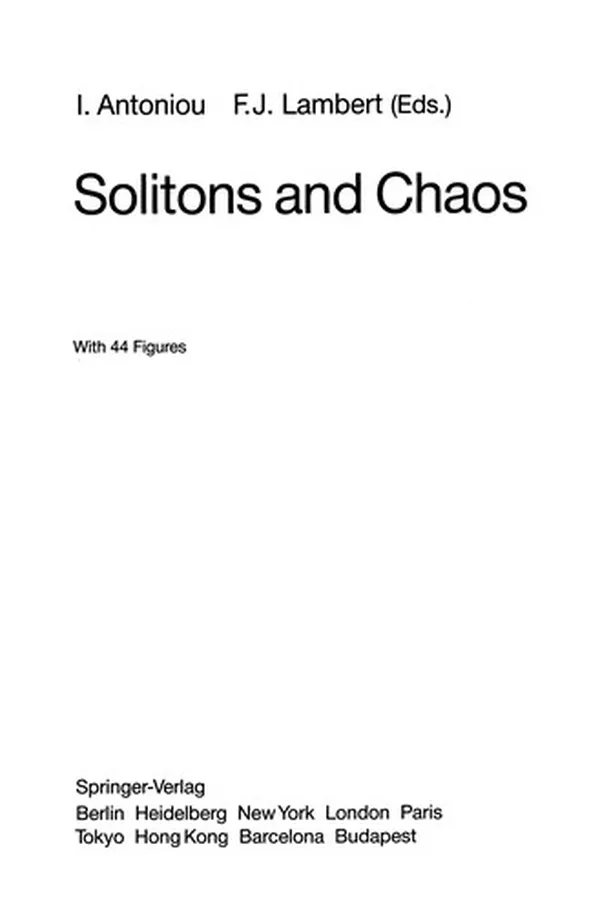 Capa de Solitons and Chaos