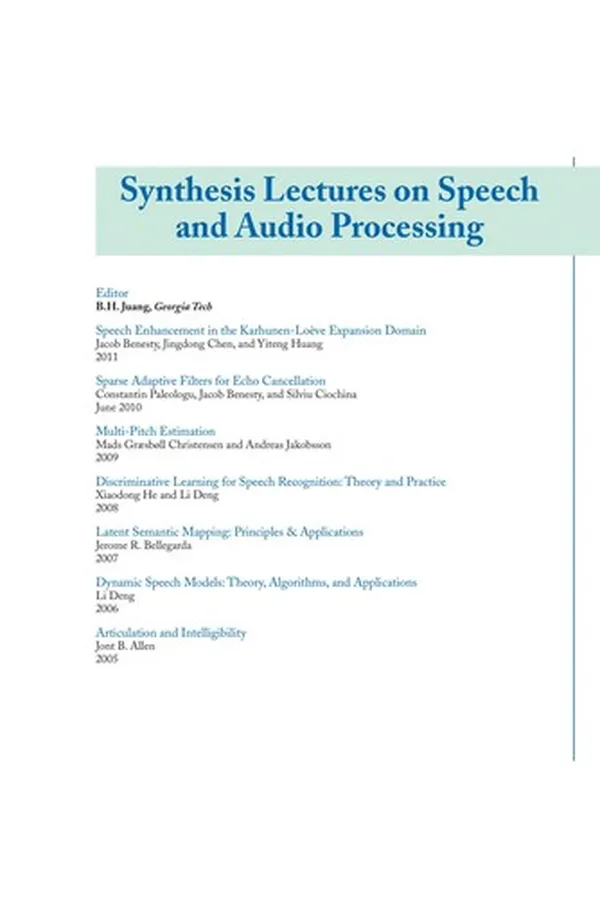 Capa de Speech enhancement in the Karhunen-Loève expansion domain