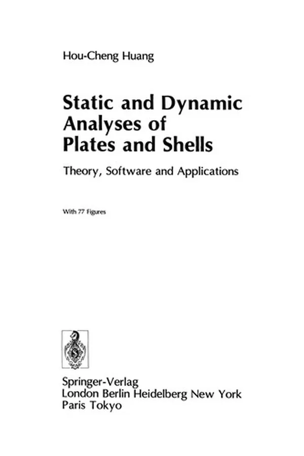 Capa de Static and Dynamic Analyses of Plates and Shells