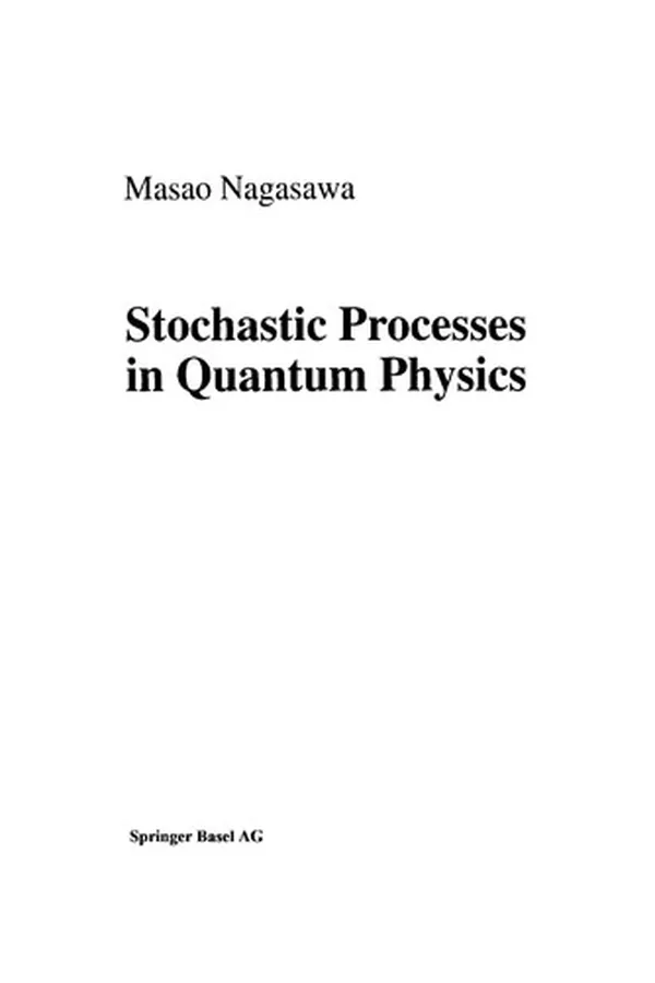 Capa de Stochastic Processes in Quantum Physics