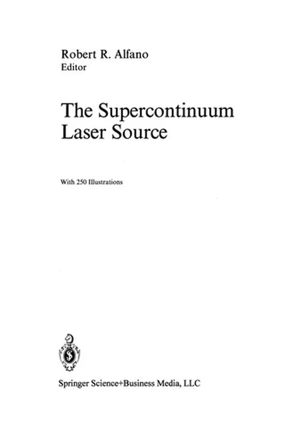Capa de The Supercontinuum Laser Source