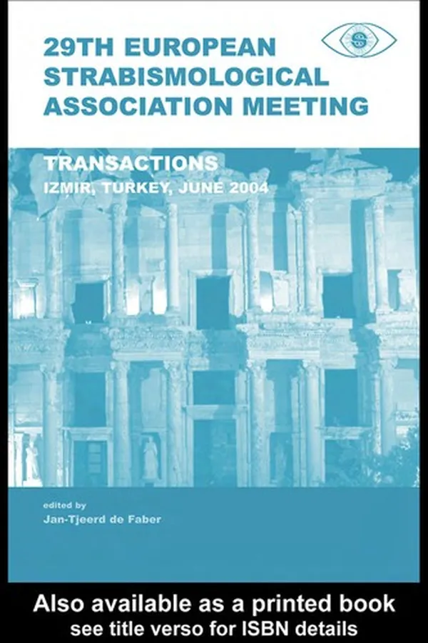 Capa de 29th European Strabismological Association Meeting