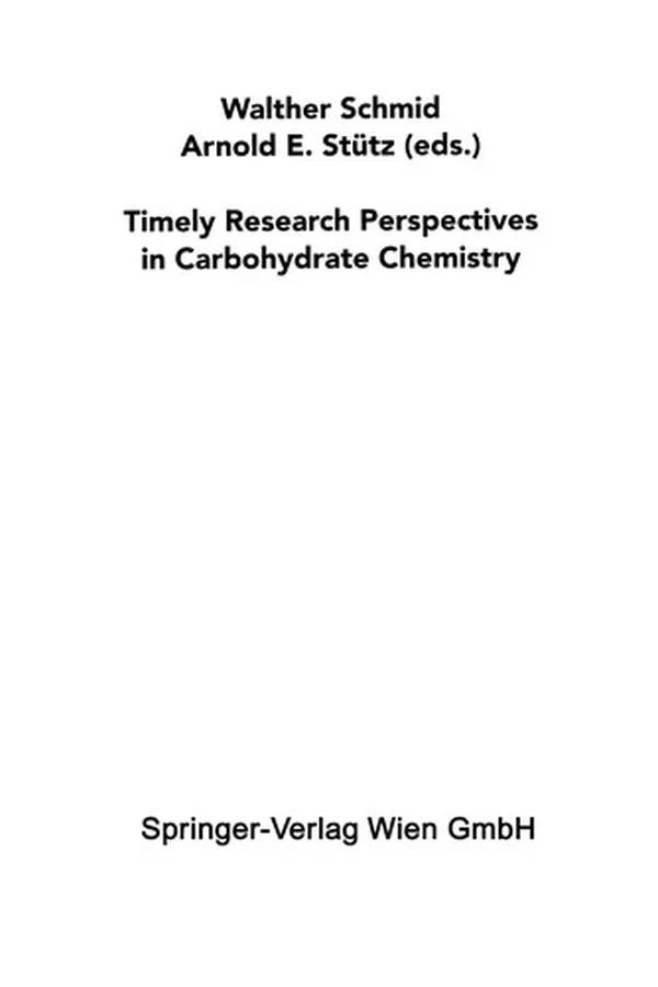 Capa de Timely Research Perspectives in Carbohydrate Chemistry