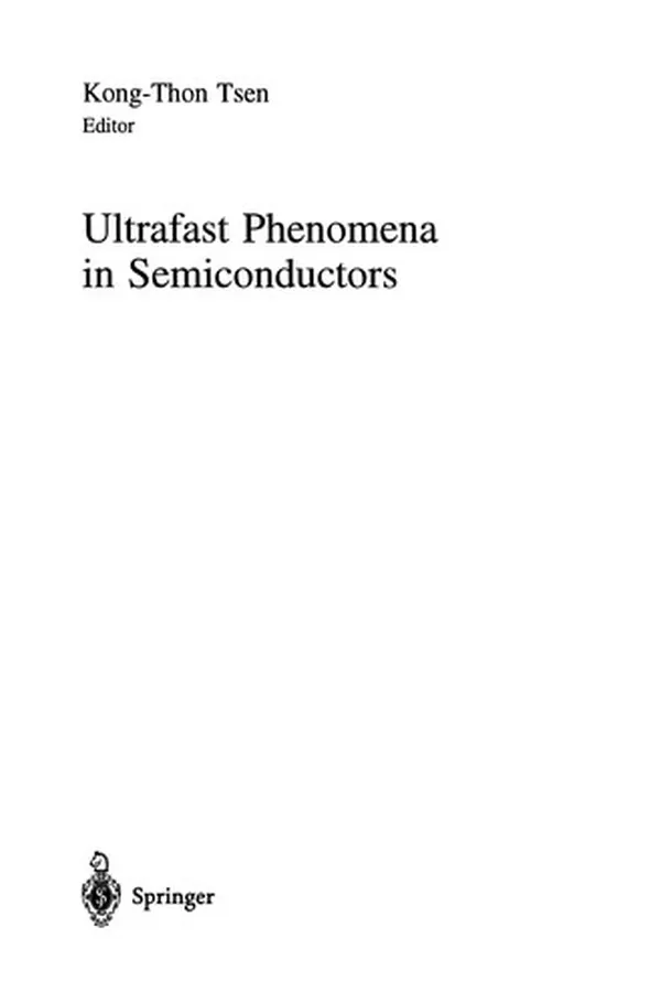 Capa de Ultrafast Phenomena in Semiconductors