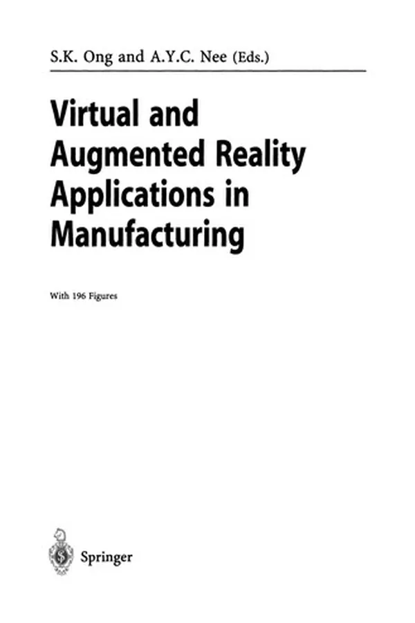 Capa de Virtual and Augmented Reality Applications in Manufacturing
