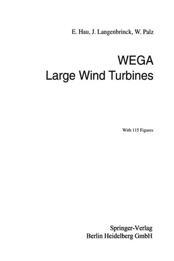 Capa de WEGA Large Wind Turbines