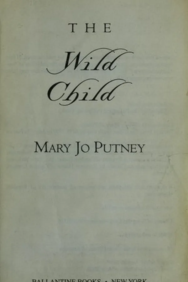 Capa de The wild child