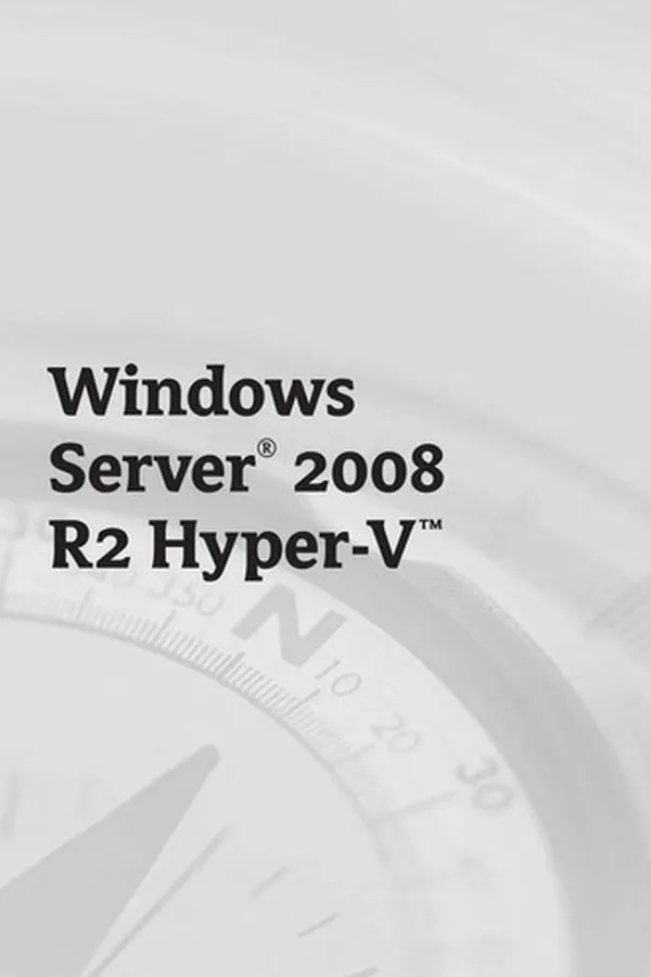 Cover of Windows server 2008 R2 Hyper-V