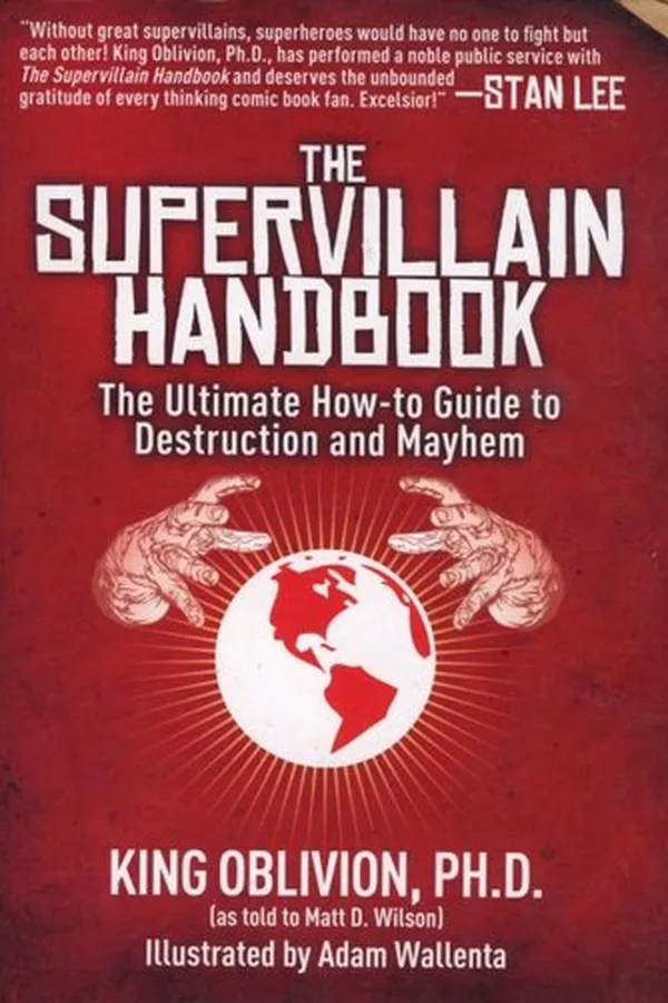 Capa de The supervillain handbook