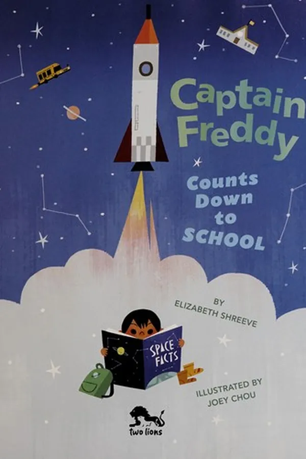 Capa de Captain Freddy counts down to school