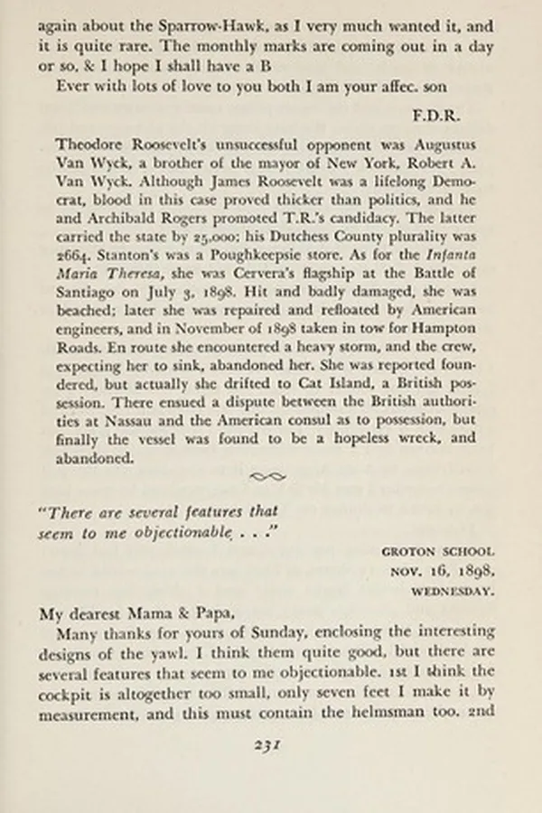 Capa de F.D.R.: his personal letters