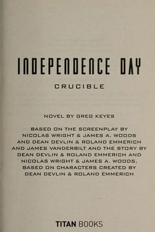 Capa de Independence day