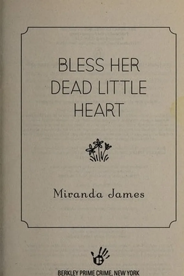 Capa de Bless her dead little heart