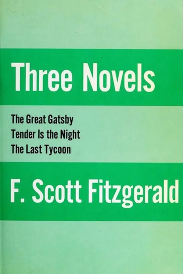 Capa de Three Novels of F. Scott Fitzgerald (Great Gatsby / Last Tycoon / Tender is the Night)