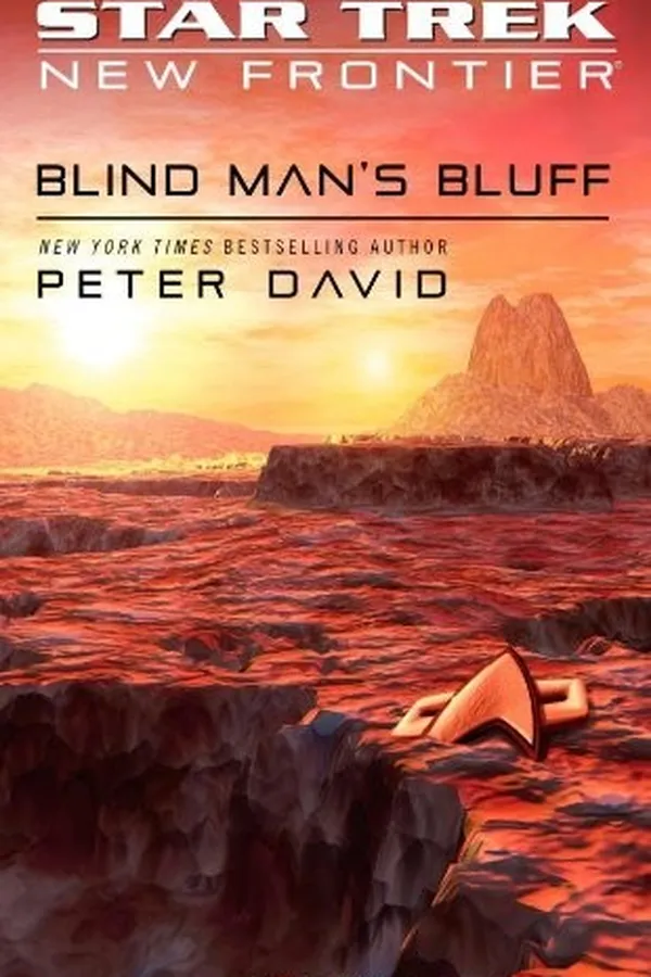 Capa de Star Trek New Frontier - Blind Man's Bluff