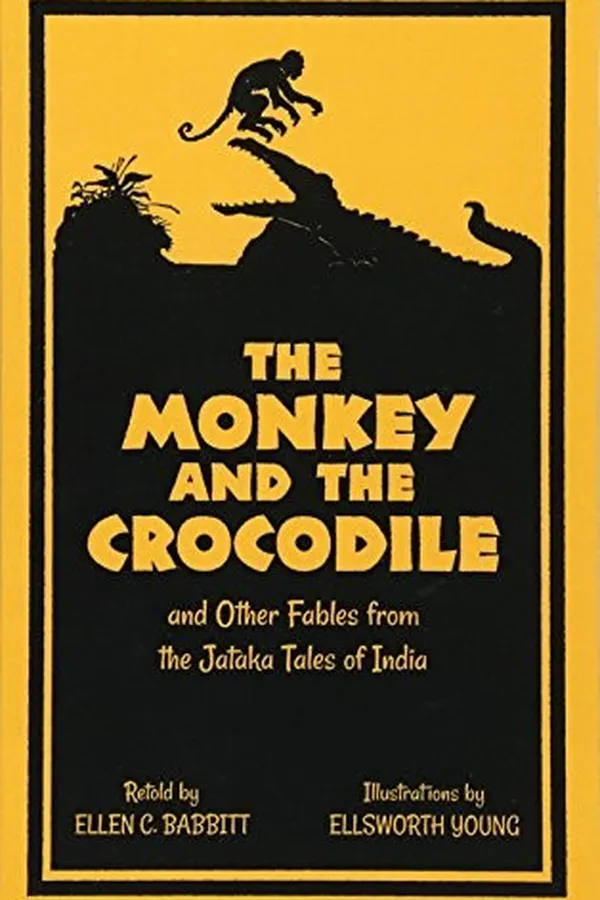 Capa de The Monkey and the Crocodile: and Other Fables from the Jataka Tales of India