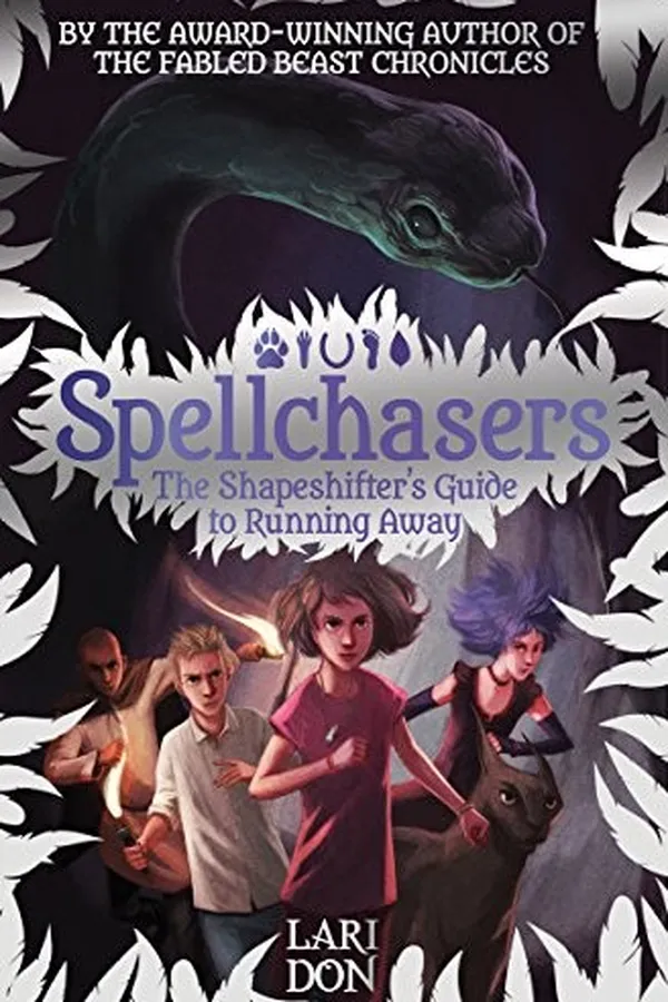 Capa de The Shapeshifter's Guide to Running Away (Spellchasers)