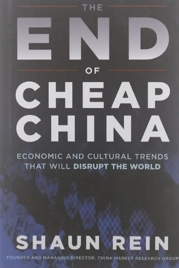 Capa de The end of cheap China