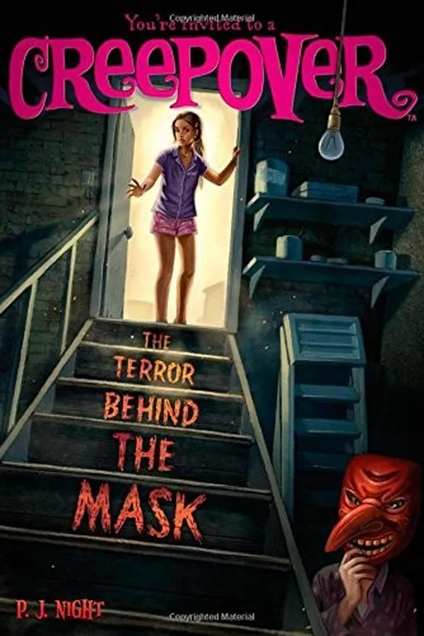 Capa de The Terror Behind the Mask You're Invited to a Creepover #19