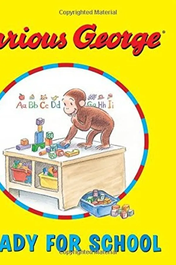 Capa de Curious George Ready for School (tabbed board book)